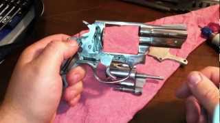 Polish and trigger job on a taurus 605 357 magnum revolver [upl. by Nigel]