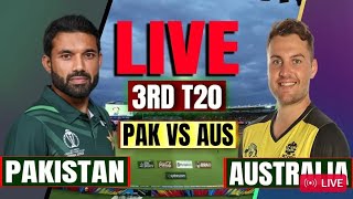 🔴 Live  Pakistan vs Australia 3rd T20 Match 2024  Pak vs Aus 3rd T20 Watch Live Score Commentary [upl. by Zzabahs]