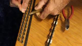 Changing Hammered Dulcimer Strings │Songbird Dulcimers [upl. by Aicatsal536]