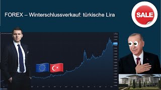 FOREX  Winterschlussverkauf in der türkischen Lira [upl. by Aillij576]