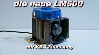 Der neue LM500 von Rauwers  mobile Sondersignalanlage  KBA Zulassung [upl. by Earlie]