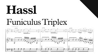 Hassl  Funiculus Triplex Op 2 Sheet Music [upl. by Sinned805]