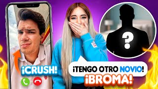 LE DIGO A MI CRUSH QUE ESTOY SALIENDO CON ALGUIEN MÁS Y ASI REACCIONA 😳 BROMA EXTREMA [upl. by Ikiv81]