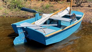 Building a Wooden Flat Bottom Boat 2024 [upl. by Nedle]