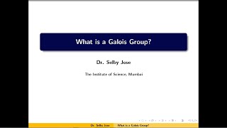 Galois Theory Lecture 3 What is a Galois Group [upl. by Aderfla692]