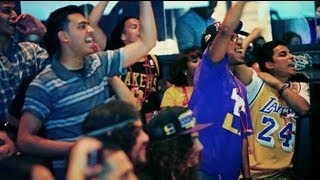 Lakers Lose But Fans Win Big at ESPN Zone with Lakers Nation [upl. by Marianna932]