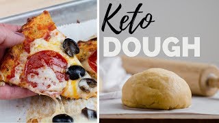 How to Make FATHEAD DOUGH  The BEST Keto Pizza Dough  KETO DOUGH RECIPE [upl. by Sura]