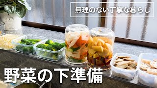 【野菜の下準備】買ったらすぐやる 料理が楽になる野菜の下ごしらえ [upl. by Alig768]