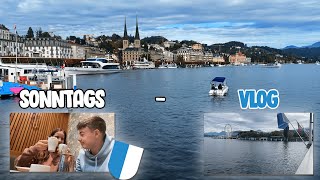 SONNTAGS  VLOG IN LUZERN 🇨🇭🎡 [upl. by Eibo734]