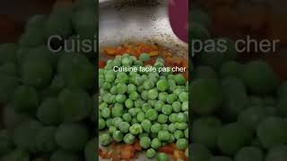 Comment cuisiner les petits pois surgelés cuisinefacilepascher cuisine [upl. by Woods637]