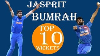 Jasprit Bumrah Top 10 Bowled Wickets  bumrah yorkers  bumrah top 10 wickets  techrockers 1M [upl. by Nanette]