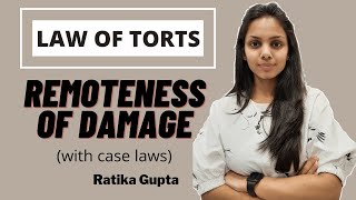 Remoteness of Damage Law of Torts [upl. by Iddo]