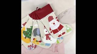 Christmas Decoration Socks Holiday Present Gift Socks [upl. by Adnohsad128]