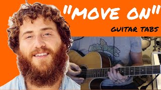 How To Play quotMove Onquot  Guitar Chords Tabs and Bass Line  Mike Posner [upl. by Kilk]