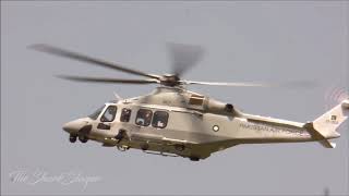 Pakistan Air force New AW139 SAR Helicopter in F9 Park airshow rehearsal [upl. by Daryn5]