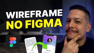 Wireframe no Figma  SIMPLES e Muito Útil para UX Design [upl. by Arimat609]