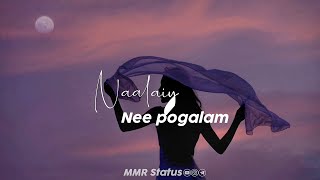 Tamil Whatsapp Status  Love Songs New  Love Whatsapp Status Tamil  female version status tamil [upl. by Ehcropal904]