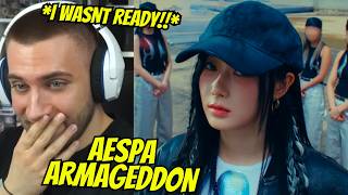 OMG aespa 에스파 Armageddon MV  REACTION [upl. by Devinne]