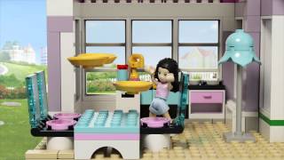 Emmas House  LEGO Friends  41095  Product Animation [upl. by Imefulo65]