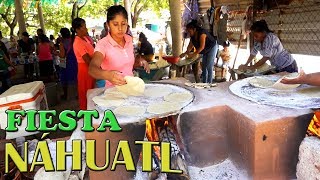 CONOCIMOS UNA FIESTA MEXICANA NÁHUATL EN MOTÍN DE ORO MICHOACÁN [upl. by Meesak]