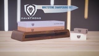 The Ultimate Premium Whetstone Sharpening Kit  Dalstrong © [upl. by Gannes]