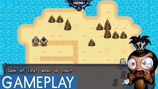 Pocket God vs Desert Ashes PS Vita Gameplay [upl. by Ignatzia]