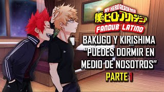 ASMR  Bakugo y Kirishima quotPuedes dormir en medio de nosotros quot  BNHA  Roleplay  Parte 1 [upl. by Phyllys]