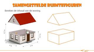 Wiskunde  Samengestelde ruimtefiguren [upl. by Wheeler]