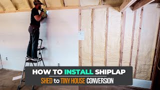 How To Install a Shiplap Wall [upl. by Davenport169]