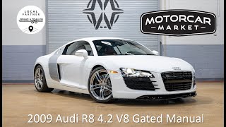 2009 Audi R8 V8 Gated Manual [upl. by Gustaf]