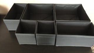 IKEA SKUBB Drawer Organizers Review [upl. by Tham]