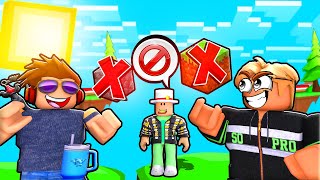 CAN WE WIN WITH NO BLOCKS IN ROBLOX BEDWARS [upl. by Katzman214]