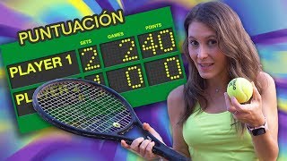 ¿Cómo funcionan los puntos en tenis I Sistema de puntuación y reglas 🎾👟 [upl. by Stein]