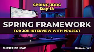 14 JdbcTemplate class  Spring JDBC Part1  Spring Framework [upl. by Osborn816]