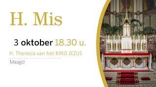 FSSPX Antwerpen  0310 H THERESIA van het KIND JEZUS [upl. by Ahsiekam]