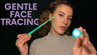 ASMR Using Light Sticks to Trace Your Face for Deep Sleep amp Focus [upl. by Lynn]