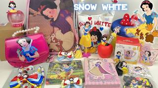 45 minutes Disney Snow White Toy Collection Unboxing  Pop Adventures  SNOW WHITE TOYS ASMR [upl. by Alveta]