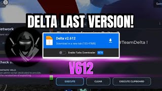 NEW DELTA EXECUTOR LASTEST VERSION V612  DELTA EXECUTOR MOBILE ROBLOX [upl. by Altis]