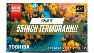 Review Smart tv Toshiba 55 Inch 55E330MP Termurah [upl. by Concepcion]