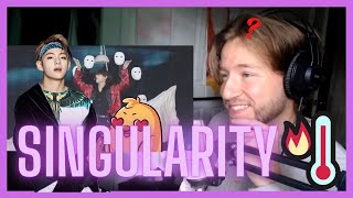 First time seeing SINGULARITY Live Performance by V of BTS [upl. by Solraced27]