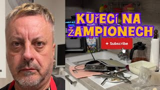 Kuřecí na žampionech Nejlepší recept ever Dneska vařím chaos v kuchyni cooking [upl. by Rekcut]