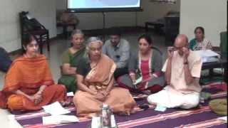 Health Chant Arogya Mantra Chant by Teachers and Staff of KYM [upl. by Haiasi]