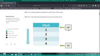 What is Buffer Overflow Attack and Practical in hindi english [upl. by Elleryt]