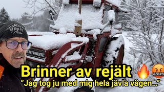 Gick väl så där premiär snöskottning med Volvo BM T430 [upl. by As]