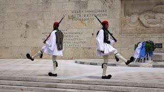 Athens Presidential Guard  Evzones [upl. by Akeemahs181]