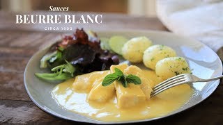 Beurre Blanc Tutorial  using the classic method [upl. by Amerigo862]