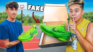 1v1 But With Fake Basketball Shoes GONE WRONG [upl. by Emmie]