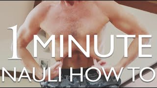 1 Minute Yoga  Nauli Training with Paul Dallaghan [upl. by Elleirol]