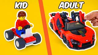 KID vs ADULT LEGO builder [upl. by Lattie939]