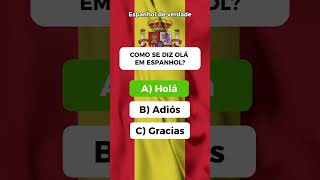 Saudações em espanhol quiz auladeespanhol espanholparabrasileiros quiz quizespaña [upl. by Barimah]